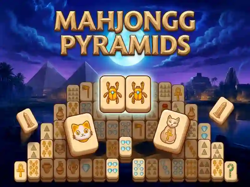 Spel Mahjongg Pyramids online