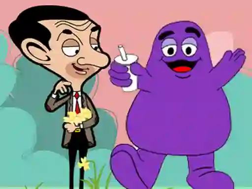 Spel When Mr Bean meet Grimace online