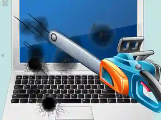 Spel Whack the Laptop online
