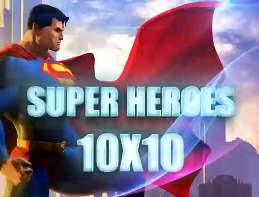 Spel Super heroes 10х10 online