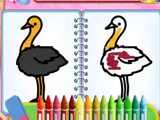 Spel Coloring Birds Game online