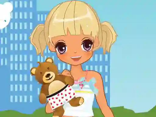 Spel Little Girl Dress Up online