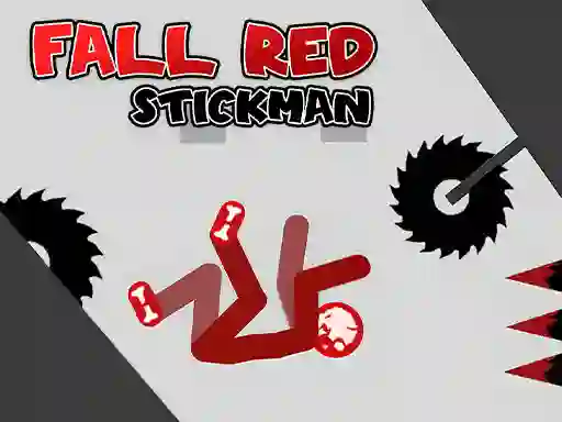 Spel Fall Red Stickman online