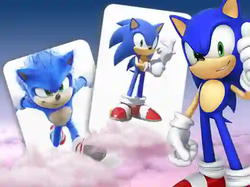 Spel Sonic Memory card Match online