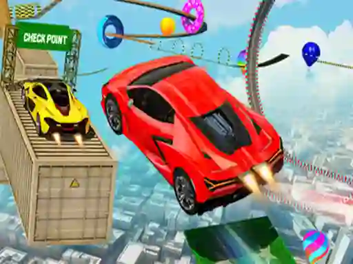 Spel Crazy Car Stunt Descent GT online