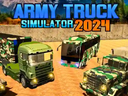 Spel Army Truck Simulator 2024 online