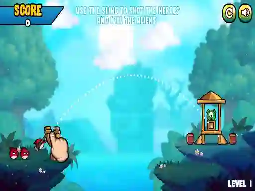 Spel Angry Battle Birds Mania online
