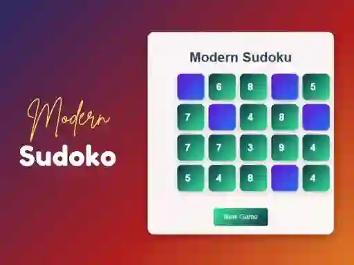 Spel Modern Sudoku online