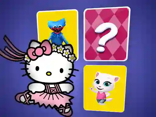 Spel Hello Kitty Memory Card Match online