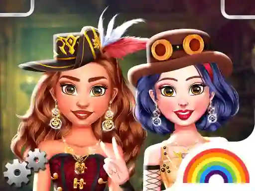 Spel Princess Girls Steampunk Rivalry online