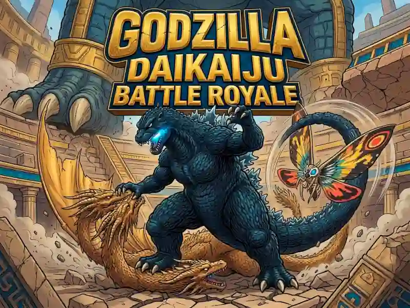 Spel Godzilla Daikaiju Battle Royale online