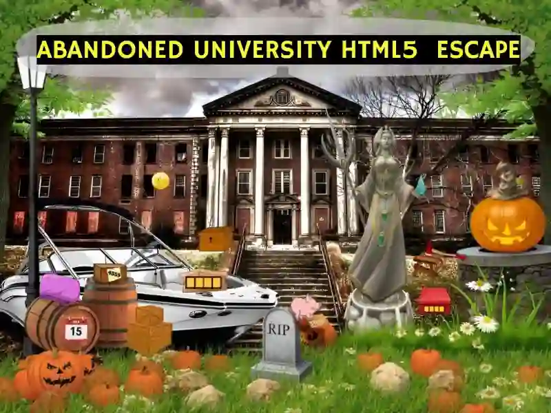 Spel Abandoned University Html5 Escape online