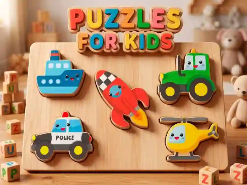 Spel Puzzles For Kids online
