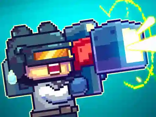 Spel Cat Gunner vs Zombies online