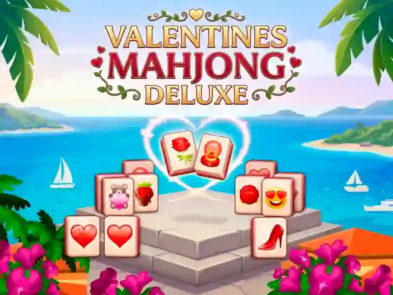 Spel Valentines Mahjong Deluxe online
