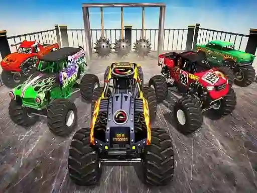 Spel Monster Truck Impossible Stunt Track online