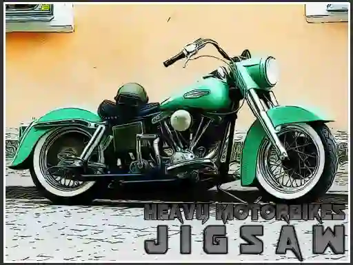 Spel Heavy Motorbikes Jigsaw online