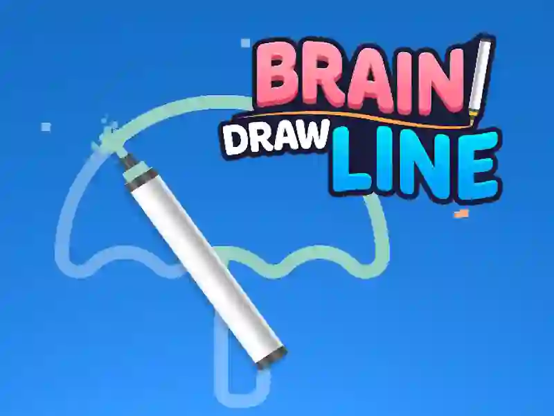 Spel Brain Draw Line online