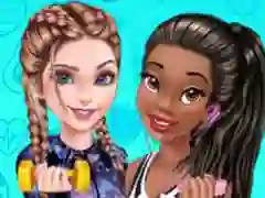 Spel Princesses Workout Buddies online
