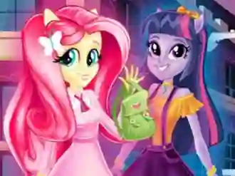 Spel Equestria Girls First Day at School online