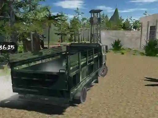 Spel Offroad Truck Army Driving online