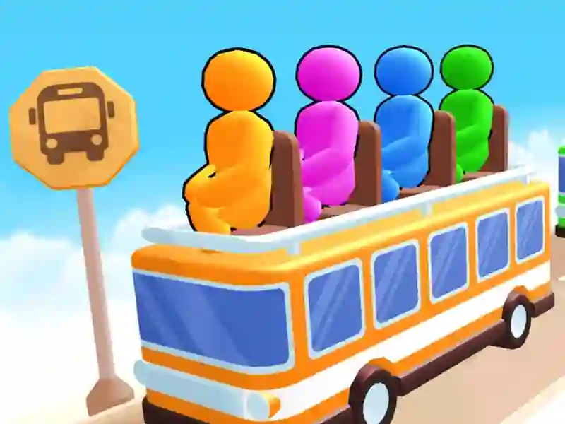 Spel Bus Stop Color Jam online
