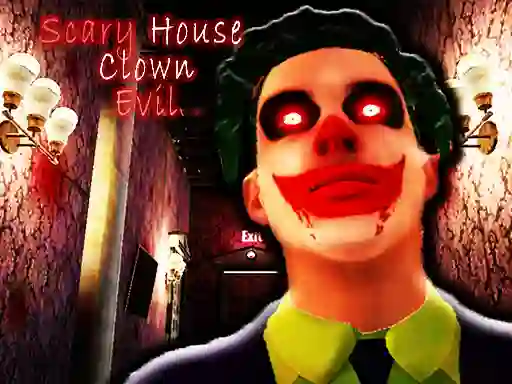 Spel Scary House Clown Evil online