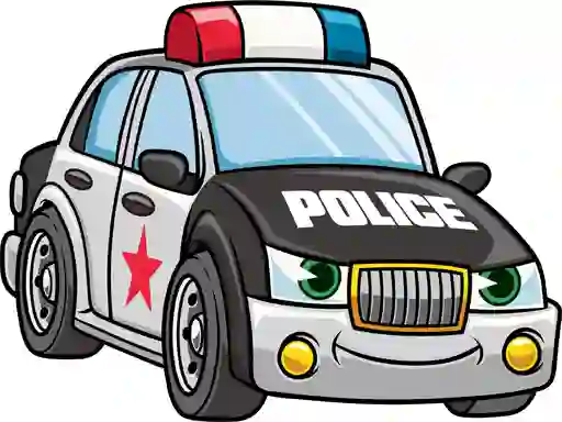 Spel Cartoon Police Cars online