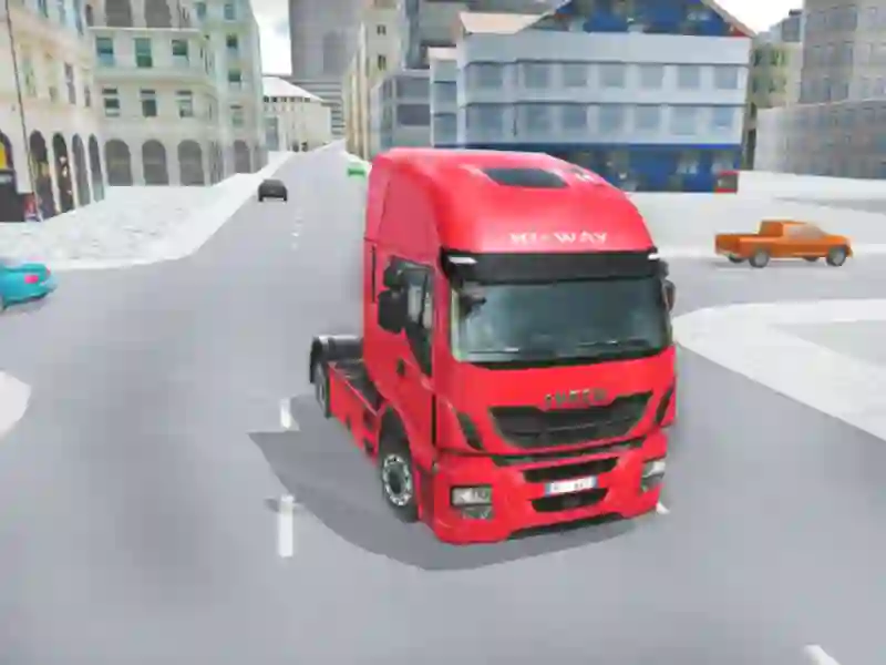 Spel City Driving Truck Simulator 3d online