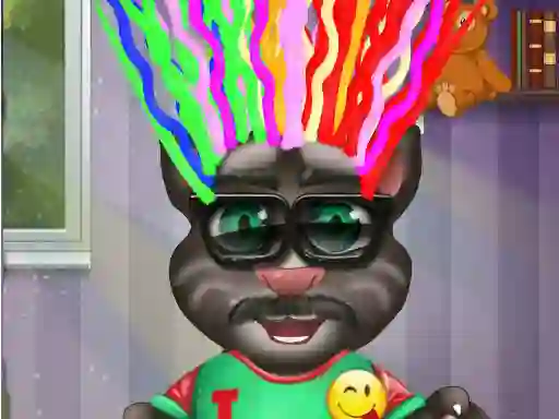 Spel Baby Talking Tom Hair Salon online