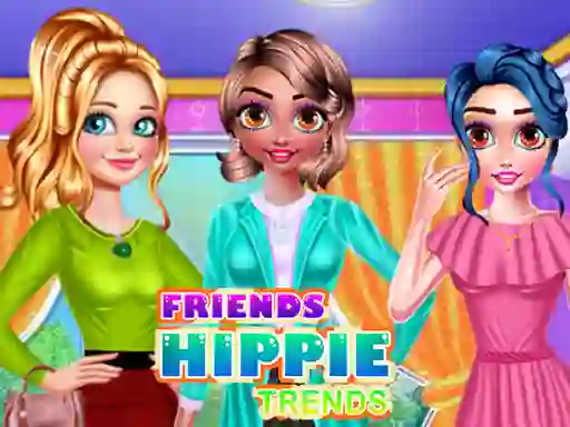 Spel Friends Hippie Trends online