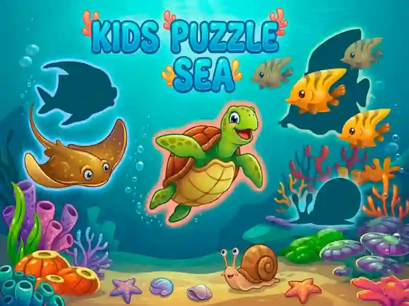 Spel Kids Puzzle Sea online