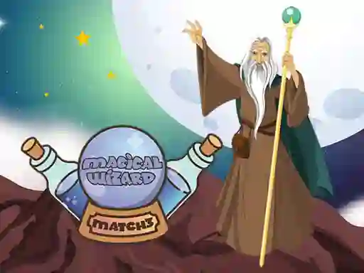 Spel Magical Wizard Match 3 online