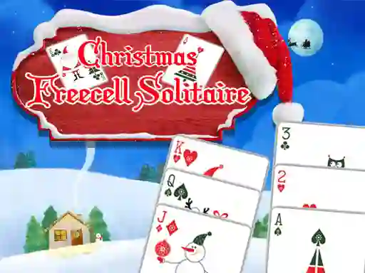 Spel Freecell Christmas Solitaire online