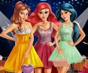 Spel Princesses Prom Night online