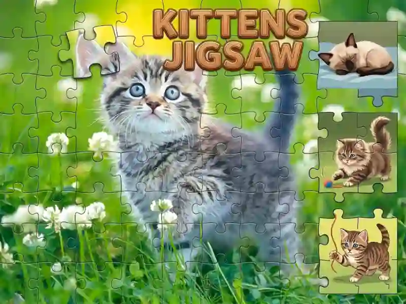 Spel Kittens Jigsaw online