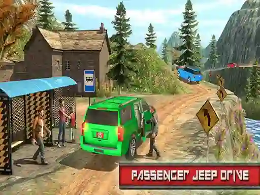 Spel Jeep Passeger Offroad Mountain Simulation Game online