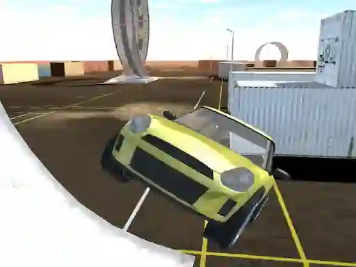 Spel Stunt Crash Car 4 Fun online