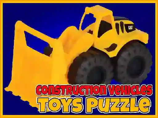 Spel Construction Vehicles Toys Puzzle online