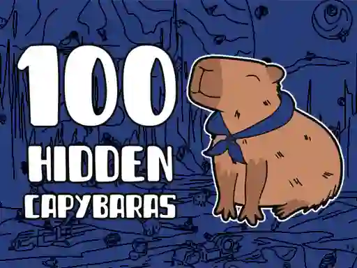 Spel 100 Hidden Capybaras online