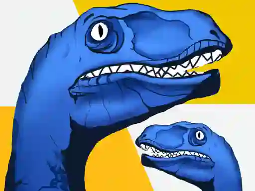 Spel Dino: Merge and Fight online