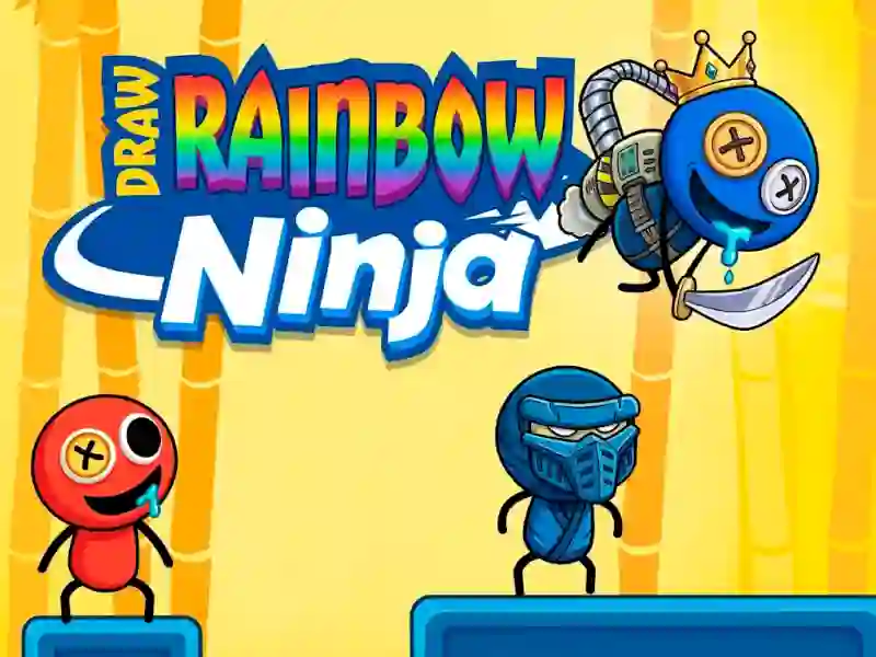 Spel Draw Rainbow Ninja online
