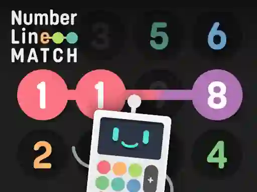 Spel Number Line Match online