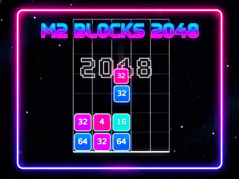 Spel M2 Blocks 2048 online