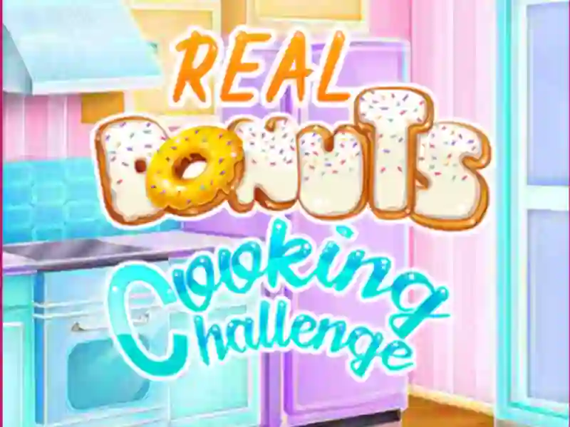 Spel Real Donuts Cooking Challenge online
