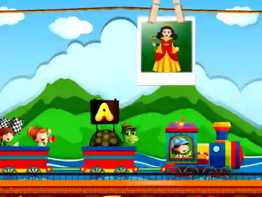Spel Alphabetic train online