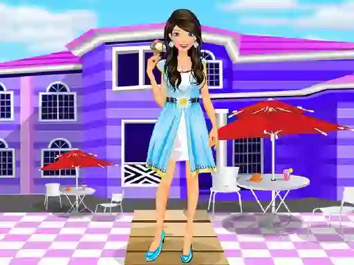 Spel Summer Vacation Dressup online
