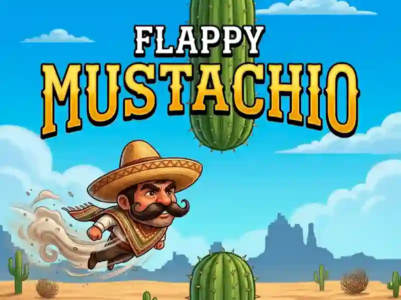 Spel Flappy Mustachio online