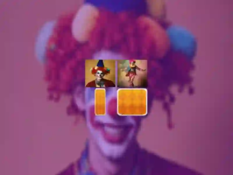 Spel Clown Memory Match online