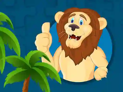 Spel Strong Lions Jigsaw online